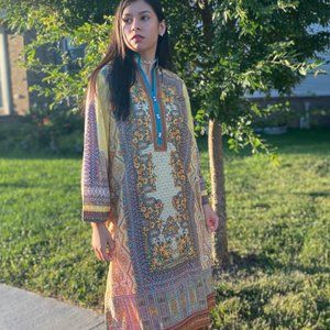 Golden Yellow Kameez